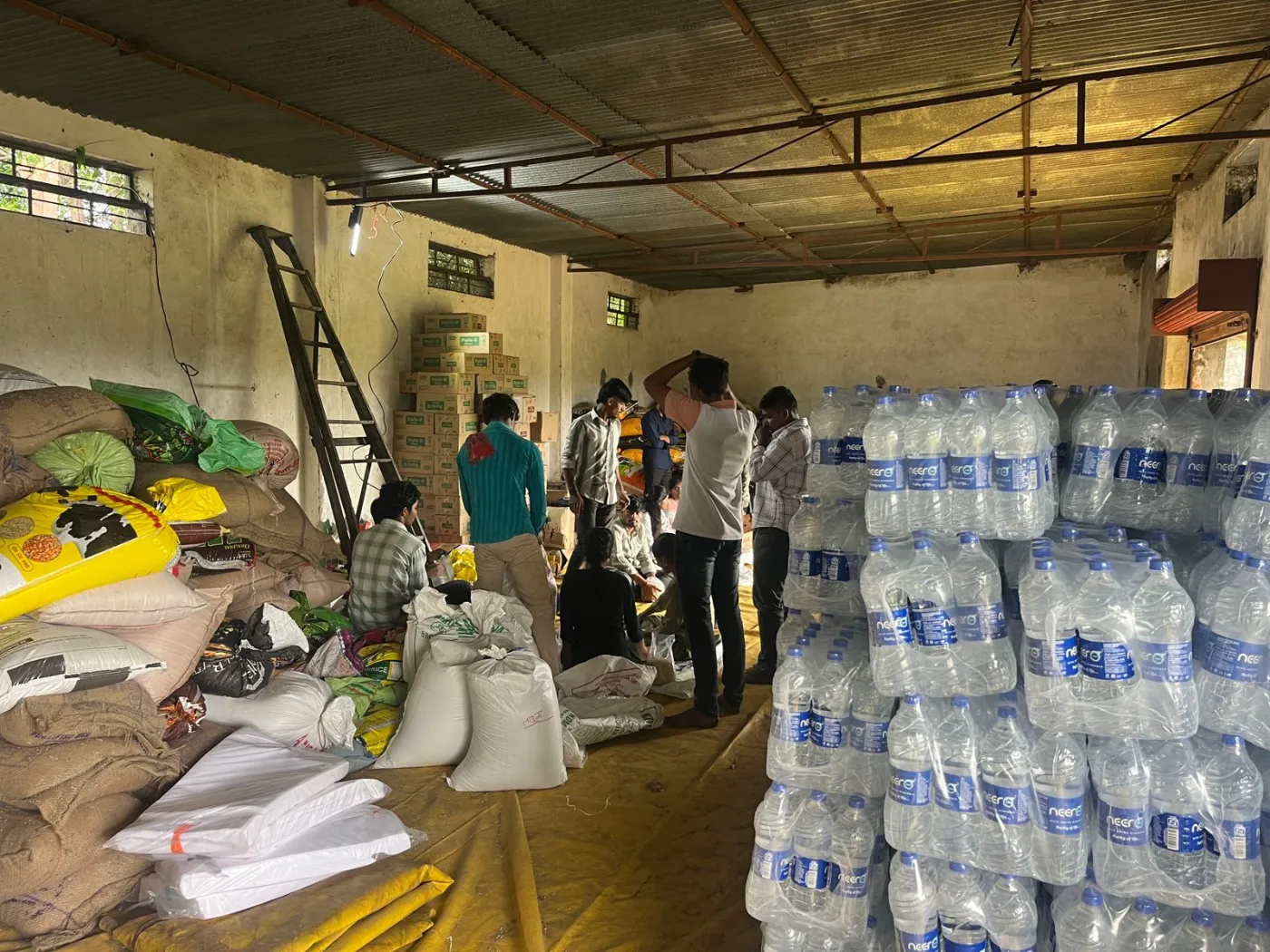 Maharashtra Flood Relief Food Kit Distribution